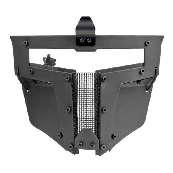 WOSPORT MASCHERA PER ELMETTO INTEGRALE IRON WARRIOR FULL FACE NERO (WO-MA104B)
