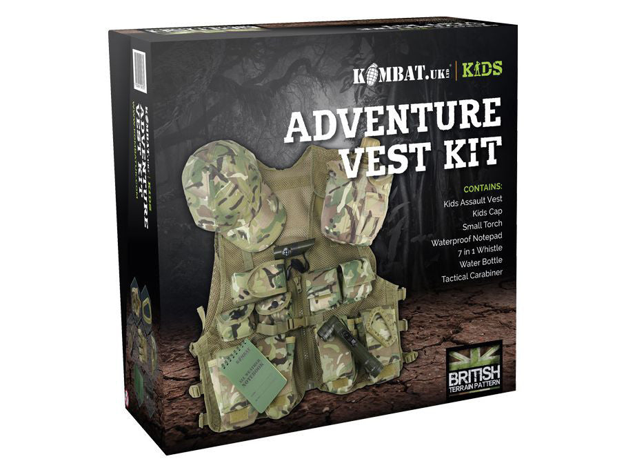 KOMBAT TATTICO Kids Adventure Vest Set - BTP
