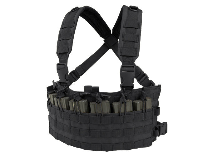 CONDOR TATTICO chicom Tactical Vest RAPID ASSAULT CHEST RIG - NERO BLACK