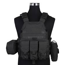 EMERSON GEAR TATTICO LBT6094A STYLE TACTICAL VESTT NERO BLACK (EM7440BK)