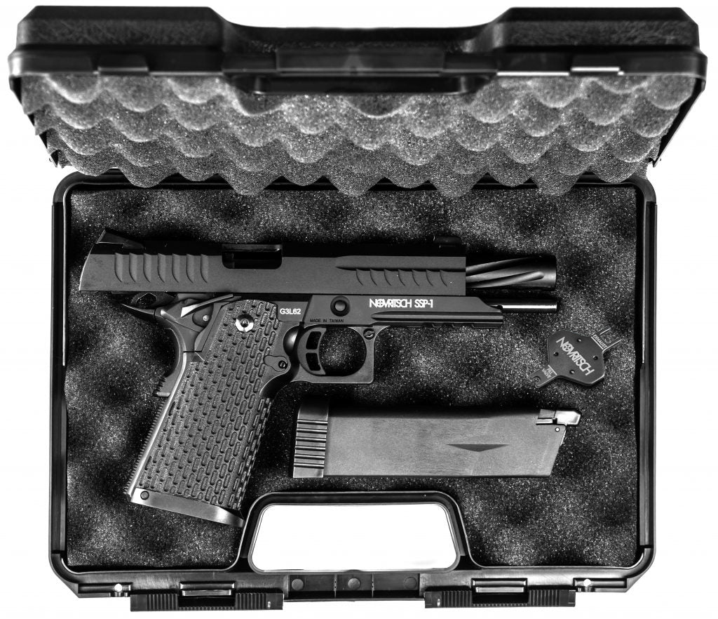 Novritsch SSP1 GBB Gen2 Gas Pistol - Black