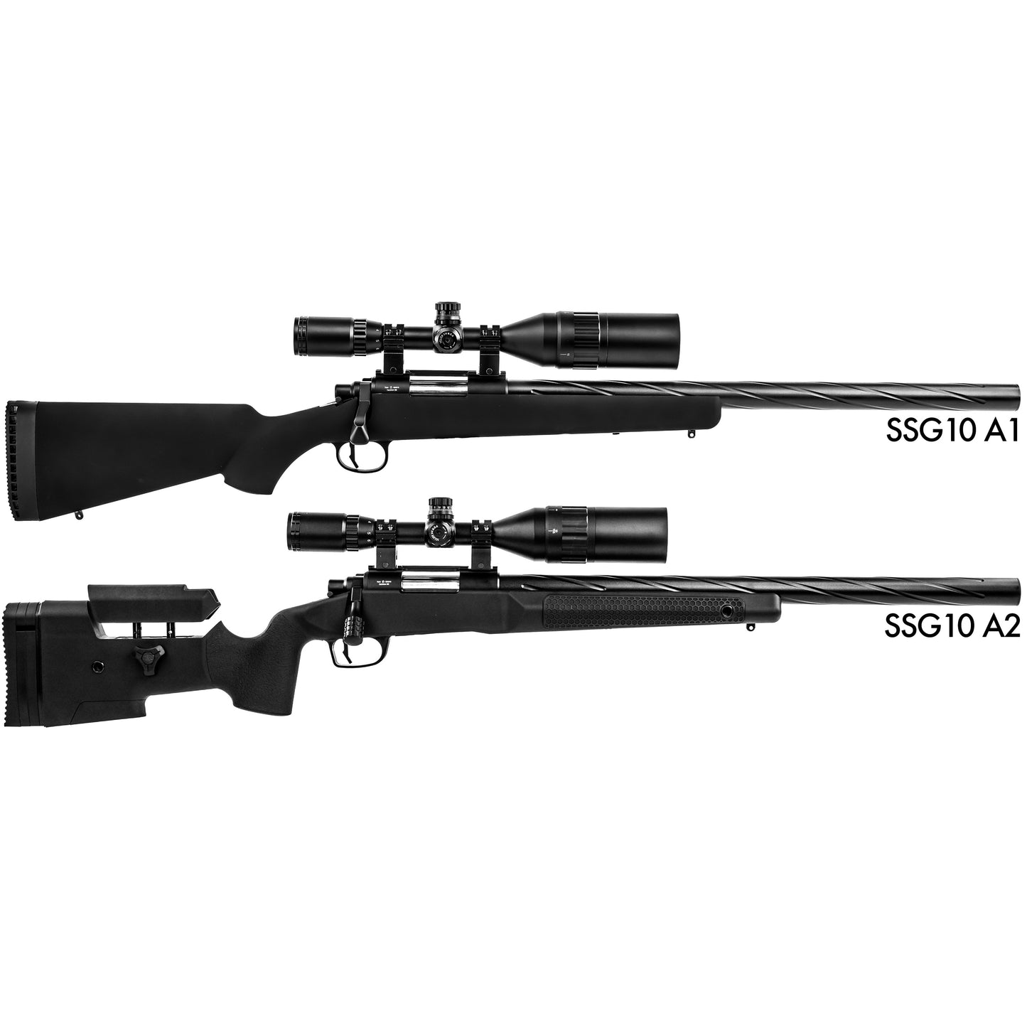 Novritsch SSG10 A2 Sniper Rifle (5 J) - Black