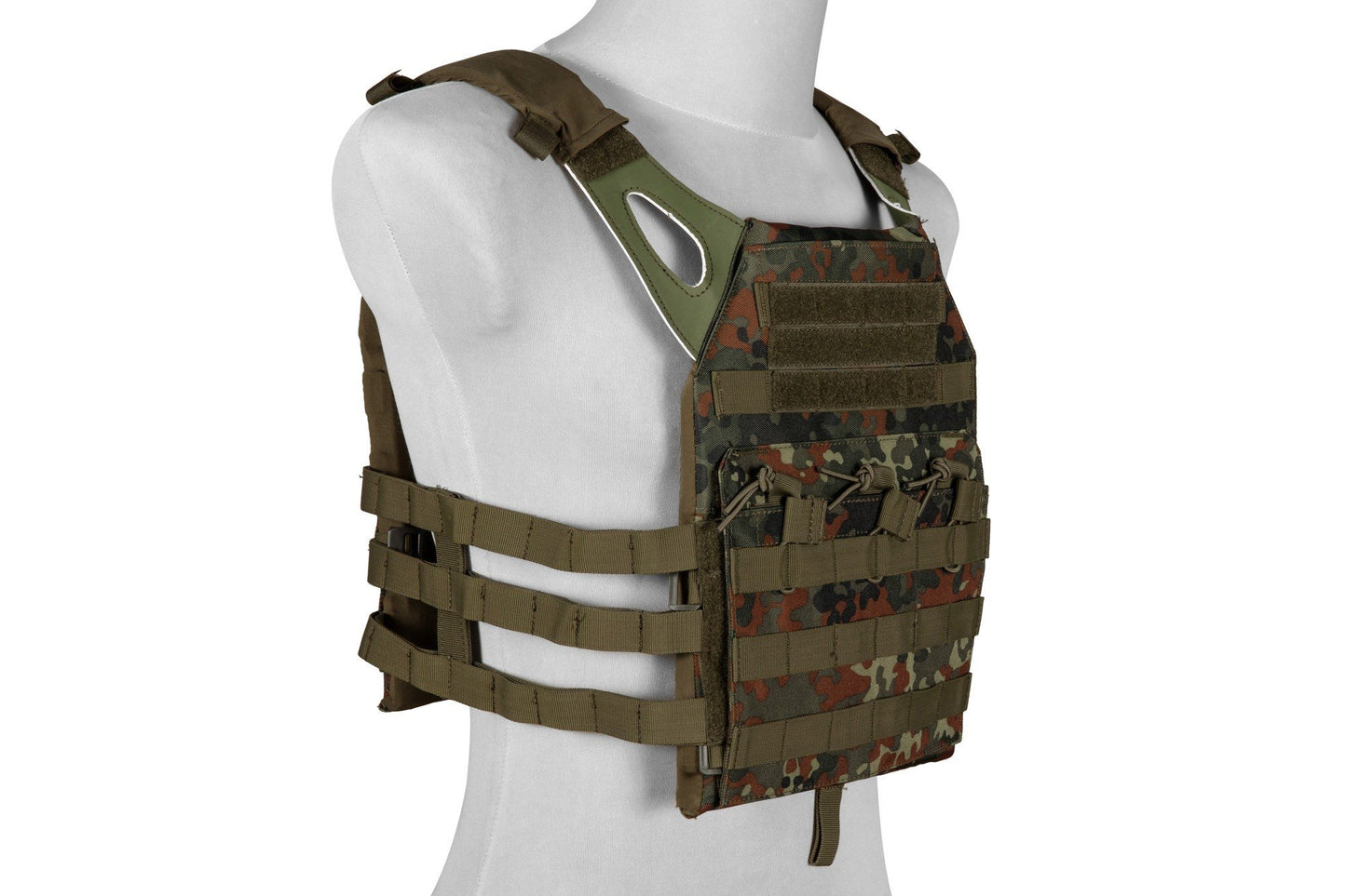 GFC TATTICO JPC plate carrier 600D vest Flecktarn BW TEDESCO