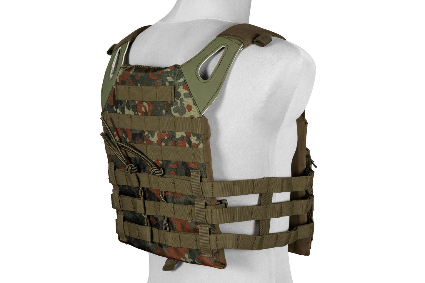 GFC TATTICO JPC plate carrier 600D vest Flecktarn BW TEDESCO