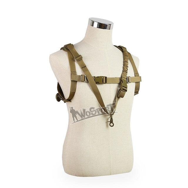 WOSPORT TATTICO EXTRA MINIMAL One-point Sling Vest - MULTICAM MC