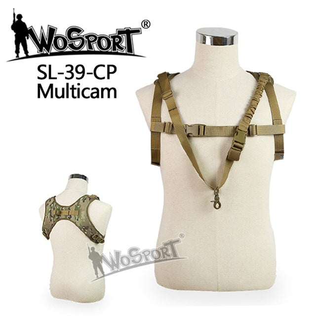 WOSPORT TATTICO EXTRA MINIMAL One-point Sling Vest - MULTICAM MC