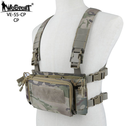 WOSPORT TATTICO WST Tactical Chest rig D3CRM - MULTICAM MC
