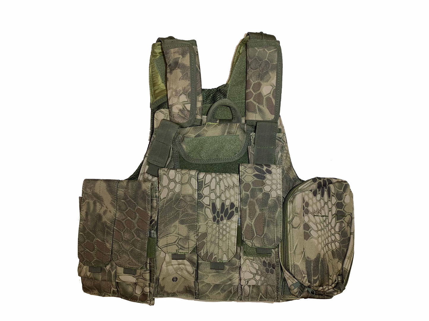 WOSPORT TATTICO CIRAS MAR Tactical Vest 600D Kryptek Mandrake