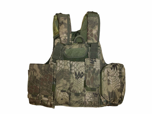 WOSPORT TATTICO CIRAS MAR Tactical Vest 600D Kryptek Mandrake