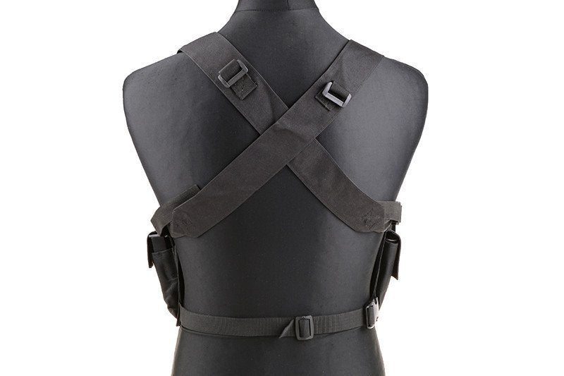 GFC semplice Chest Rig type tactical vest - NERO Black