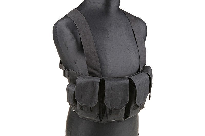 GFC semplice Chest Rig type tactical vest - NERO Black