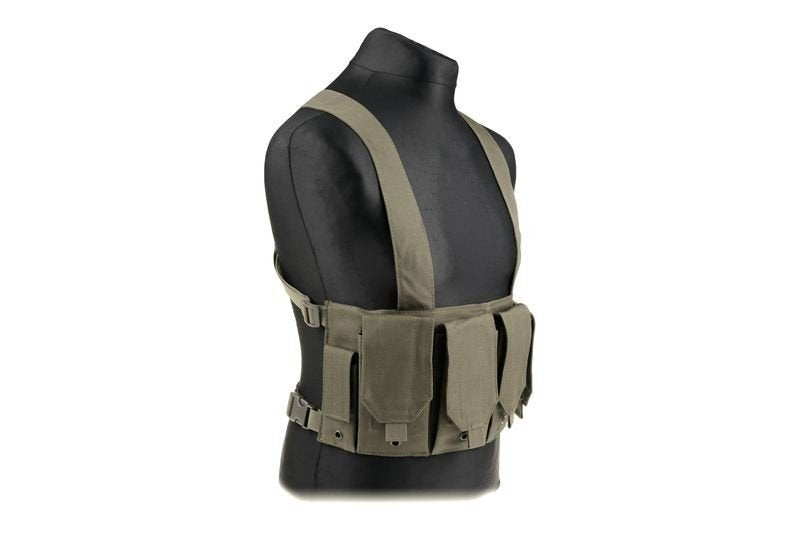 GFC semplice Chest Rig type tactical vest - VERDE Olive Green