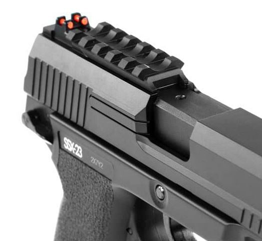 Novritsch SSX23 GNB Gas Pistol - Black