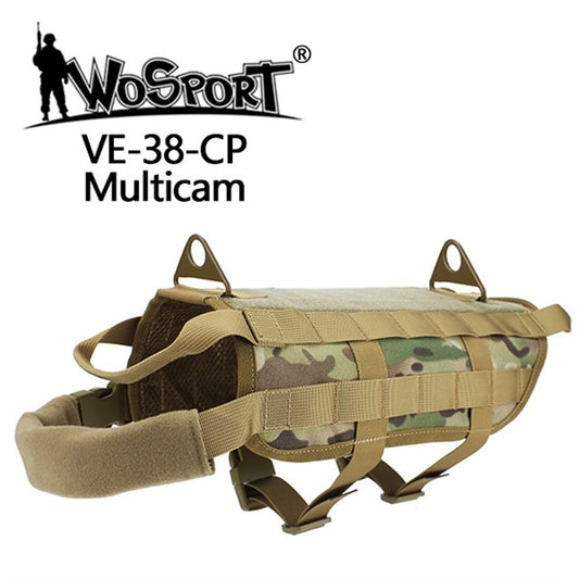 Tactical Dog Vest - MC - M