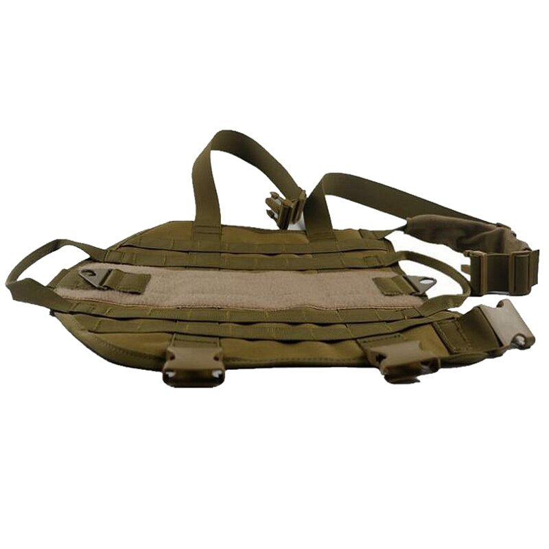 Tactical Dog Vest/Harness - OD - L