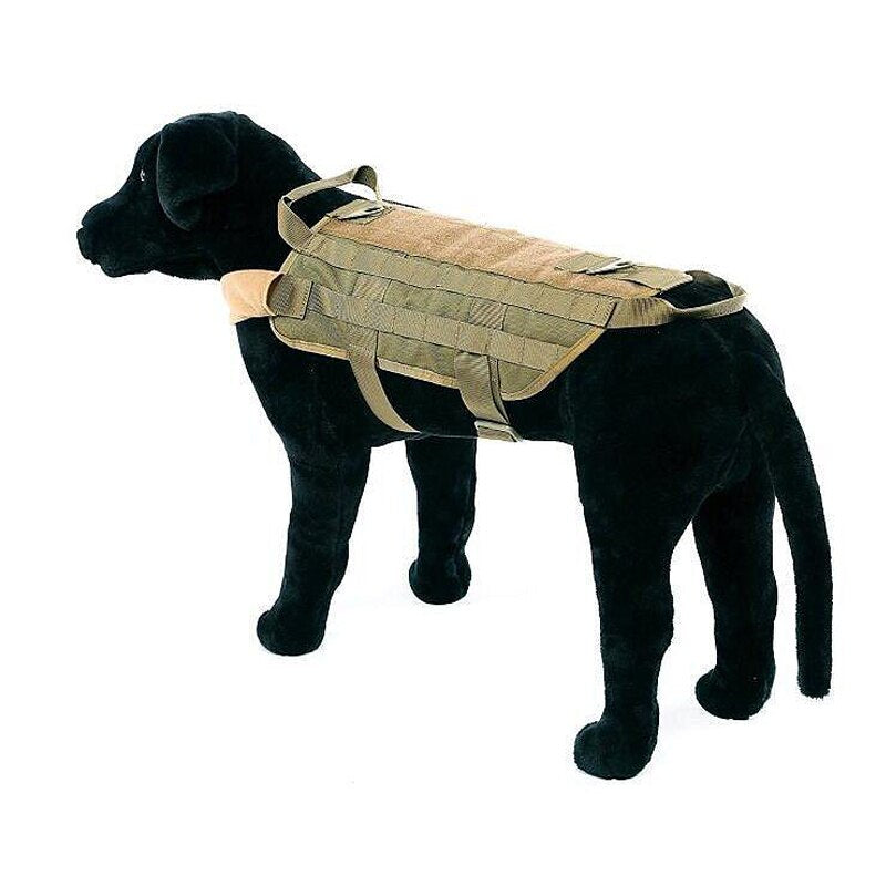 Tactical Dog Vest/Harness - OD - M