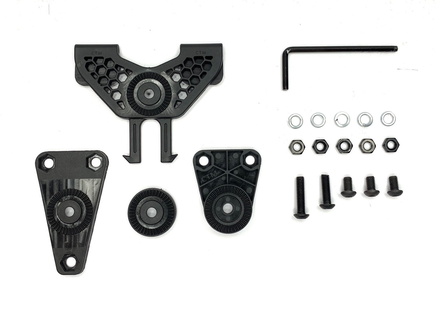 CTM Saf Angle 360° System and MOLLE Panel Kit - Black