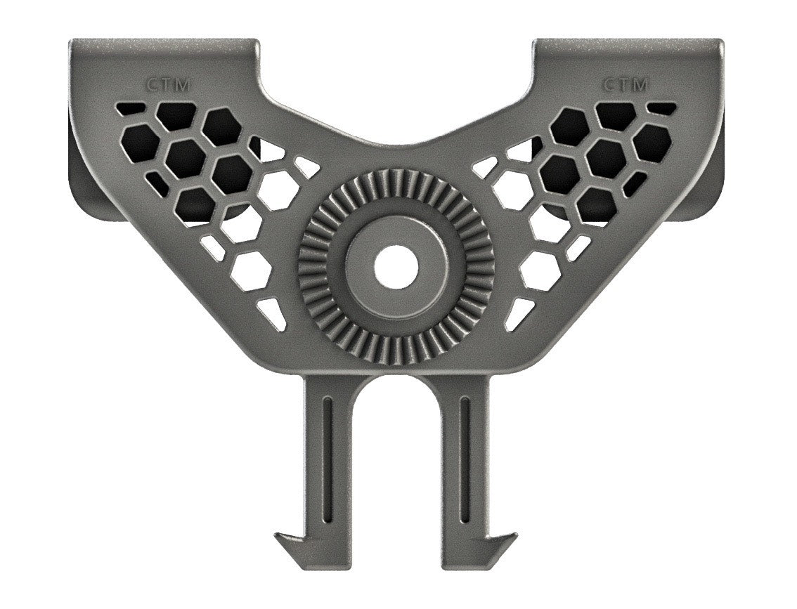 CTM Saf Angle 360° System and MOLLE Panel Kit - Black