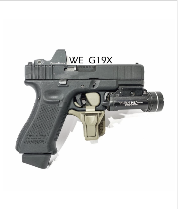 CTM G-Series Open Belt Holster, Right-Handed - Black