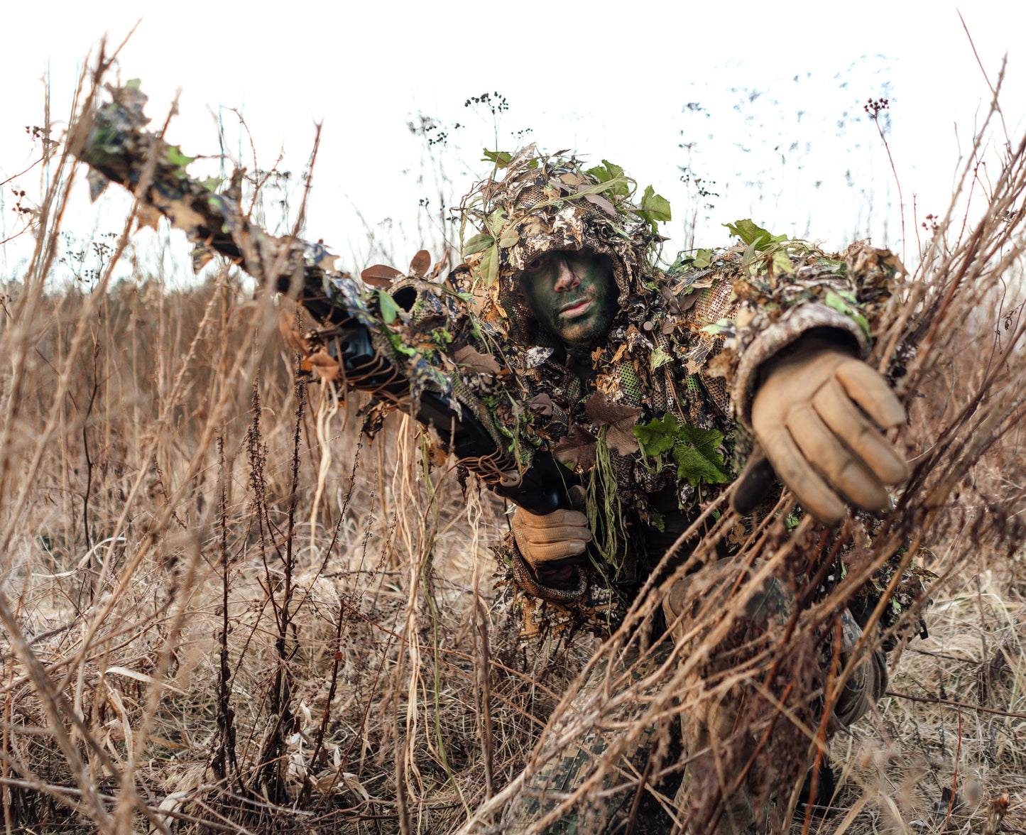 Novritsch 3D GHILLIE SUIT Camouflage Jacket - Everglade