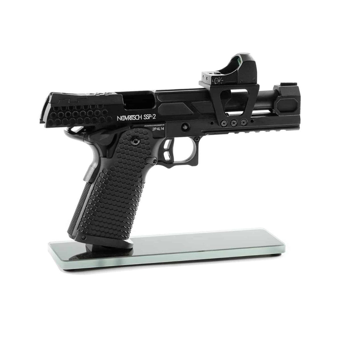 Novritsch MICRO V2 Red Dot Ambi Mount Plate for SSP2 Pistol - Black