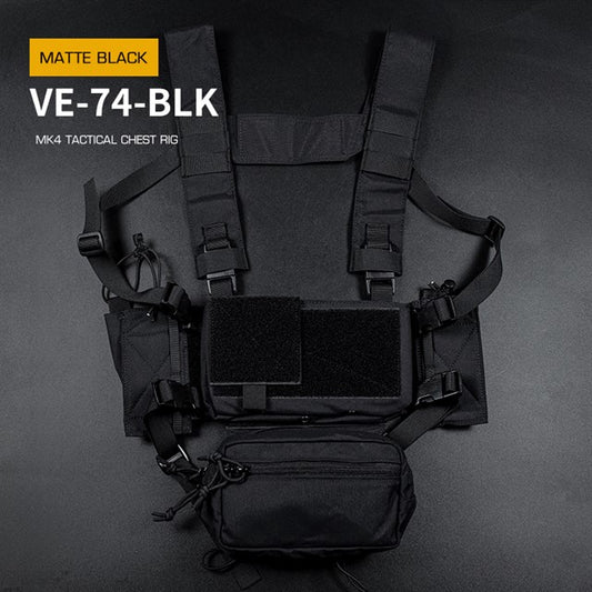 WST Tactical Micro Chest Rig MK4 – Black