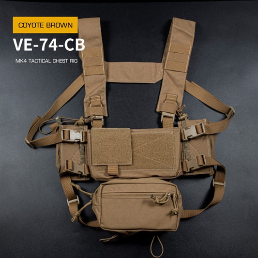 WST Tactical Micro Chest Rig MK4 – Coyote
