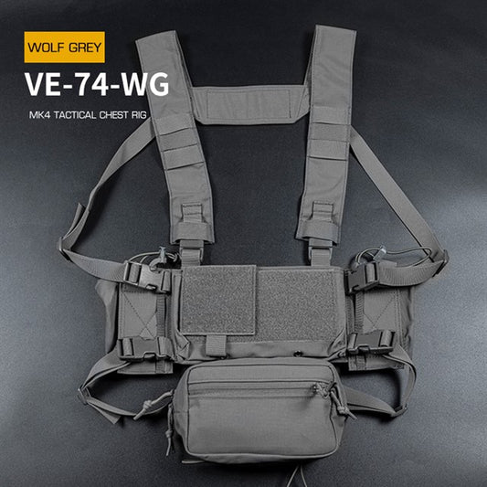 WST Tactical Micro Chest Rig MK4 – Grey