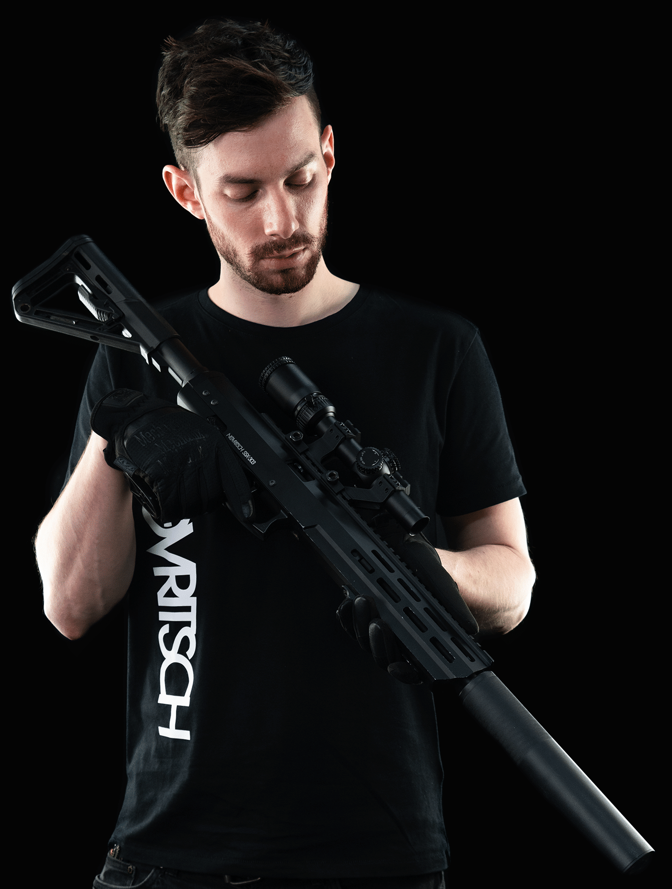 Novritsch SSX303 Stealth Gas Rifle GNB - Black