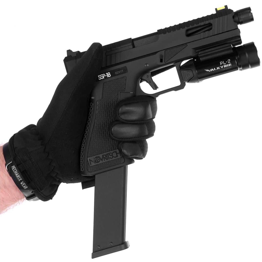 Novritsch G-Series GBB Extended Gas Magazine, 49 BBs - Black