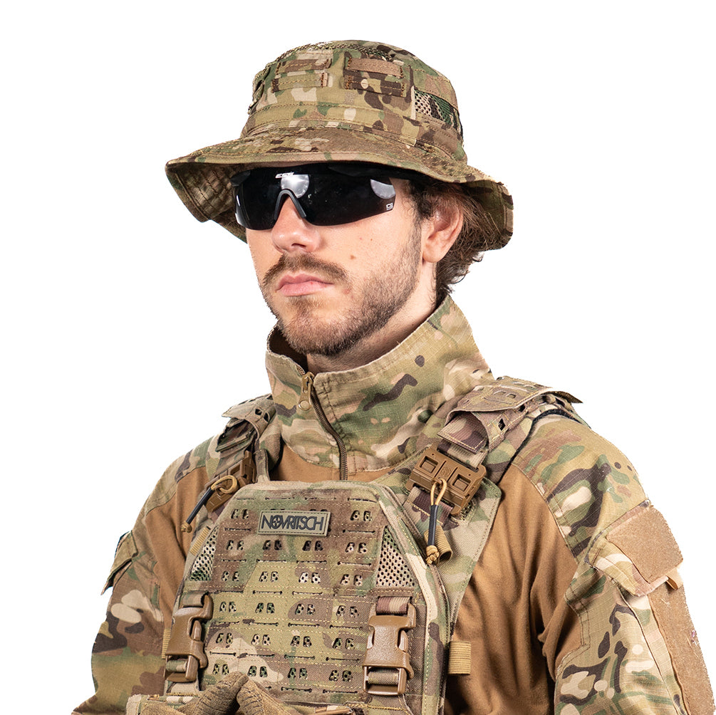Novritsch Hot Weather Boonie Hat - Flecktarn - S-M