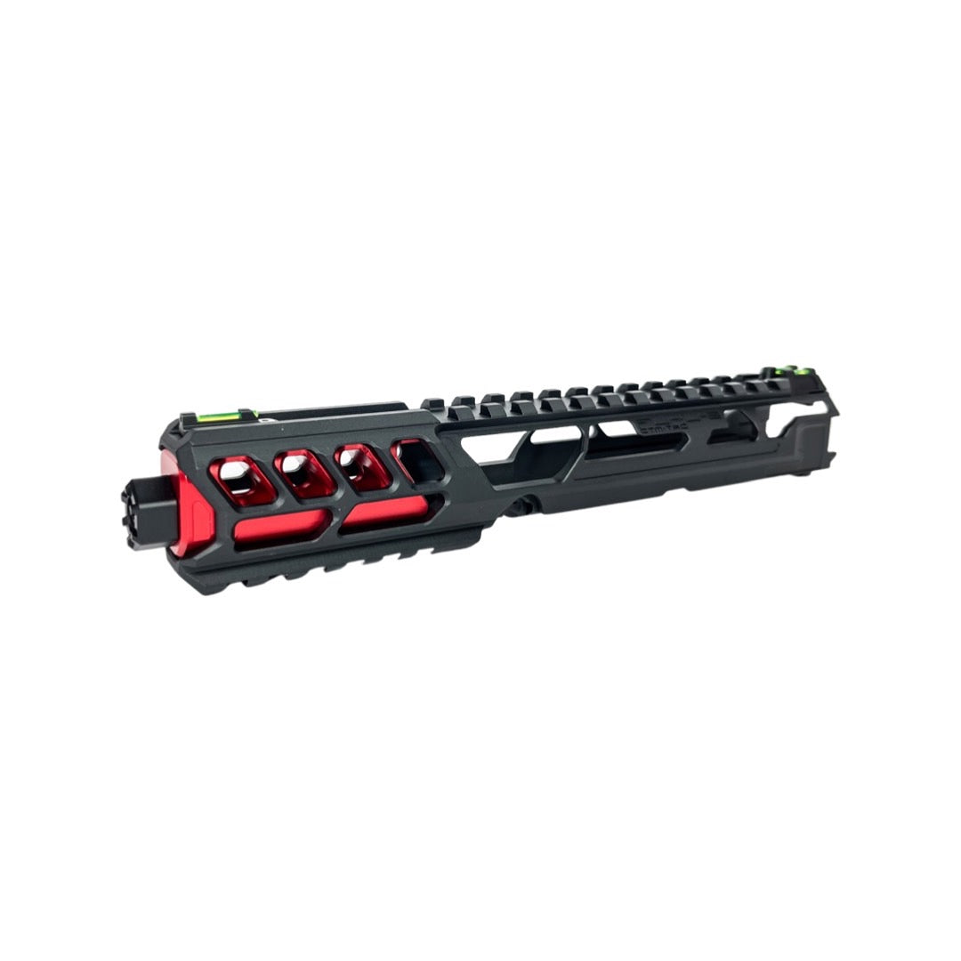 CTM FUKU-2 CNC Upper Set V2 for AAP-01, CUTOUT (Long) - Black / Red