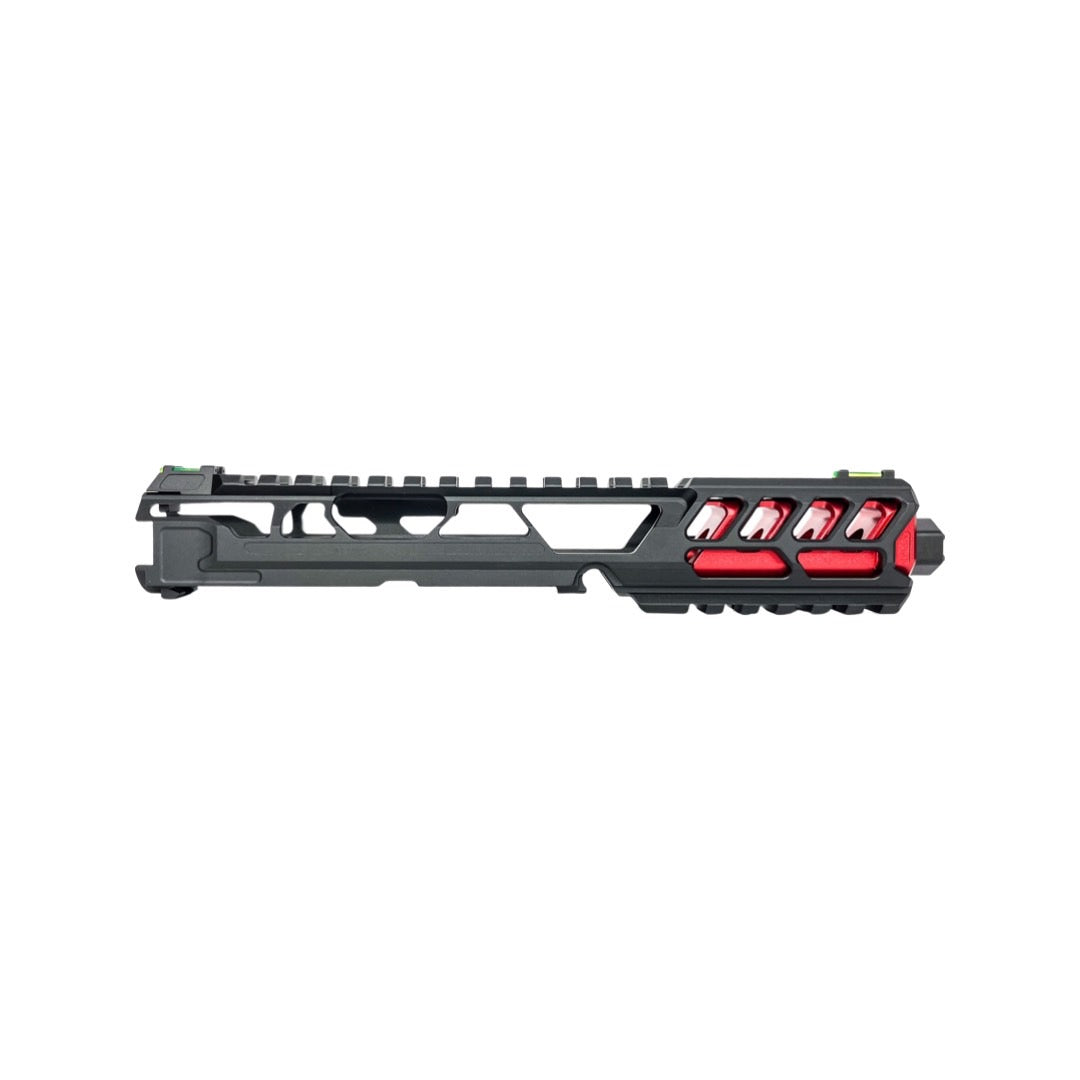 CTM FUKU-2 CNC Upper Set V2 for AAP-01, CUTOUT (Long) - Black / Red