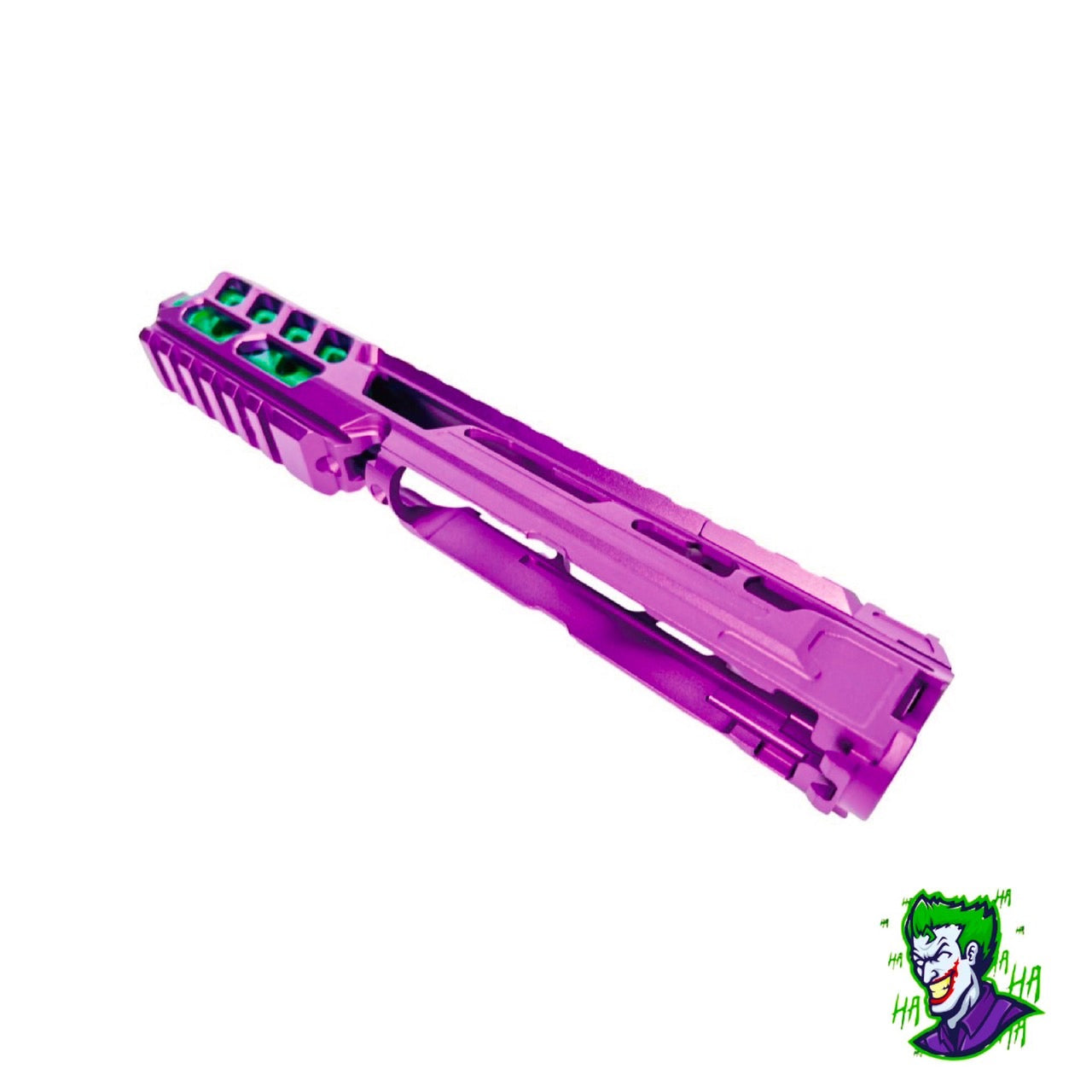 CTM FUKU-2 CNC Upper Set V2 for AAP-01, CUTOUT (Long) - Violet / Green