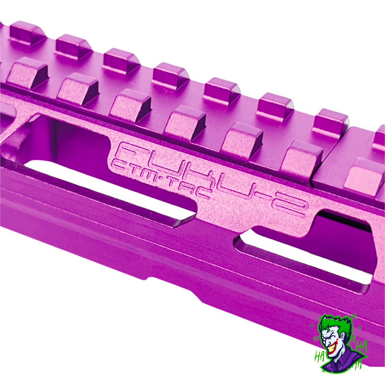 CTM FUKU-2 CNC Upper Set V2 for AAP-01, CUTOUT (Long) - Violet / Green