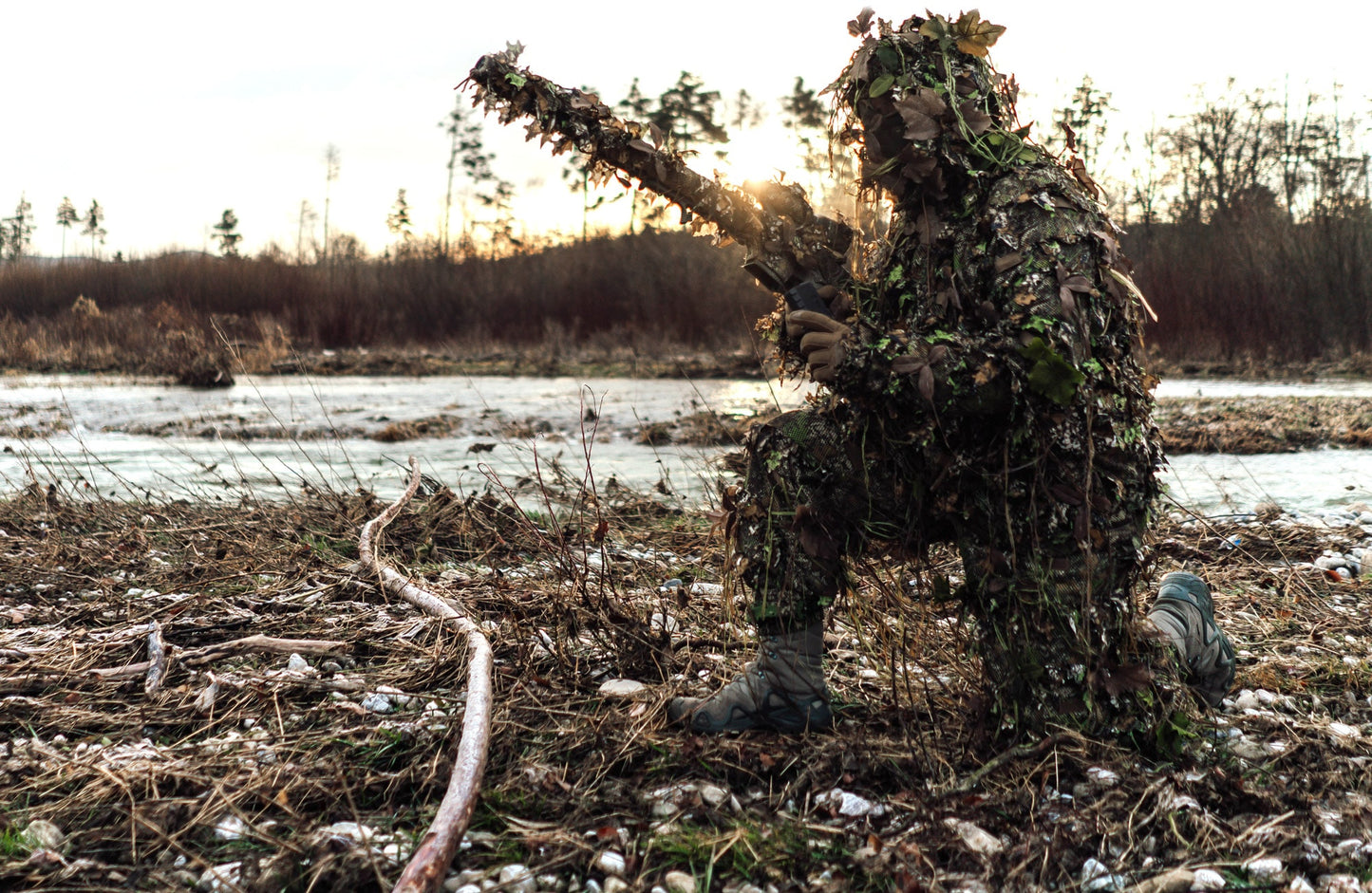 Novritsch 3D GHILLIE SUIT Camouflage Jacket - Kreuzotter