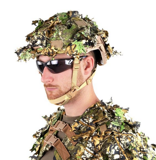 Novritsch Helmet 3D Camo Cover - Amber