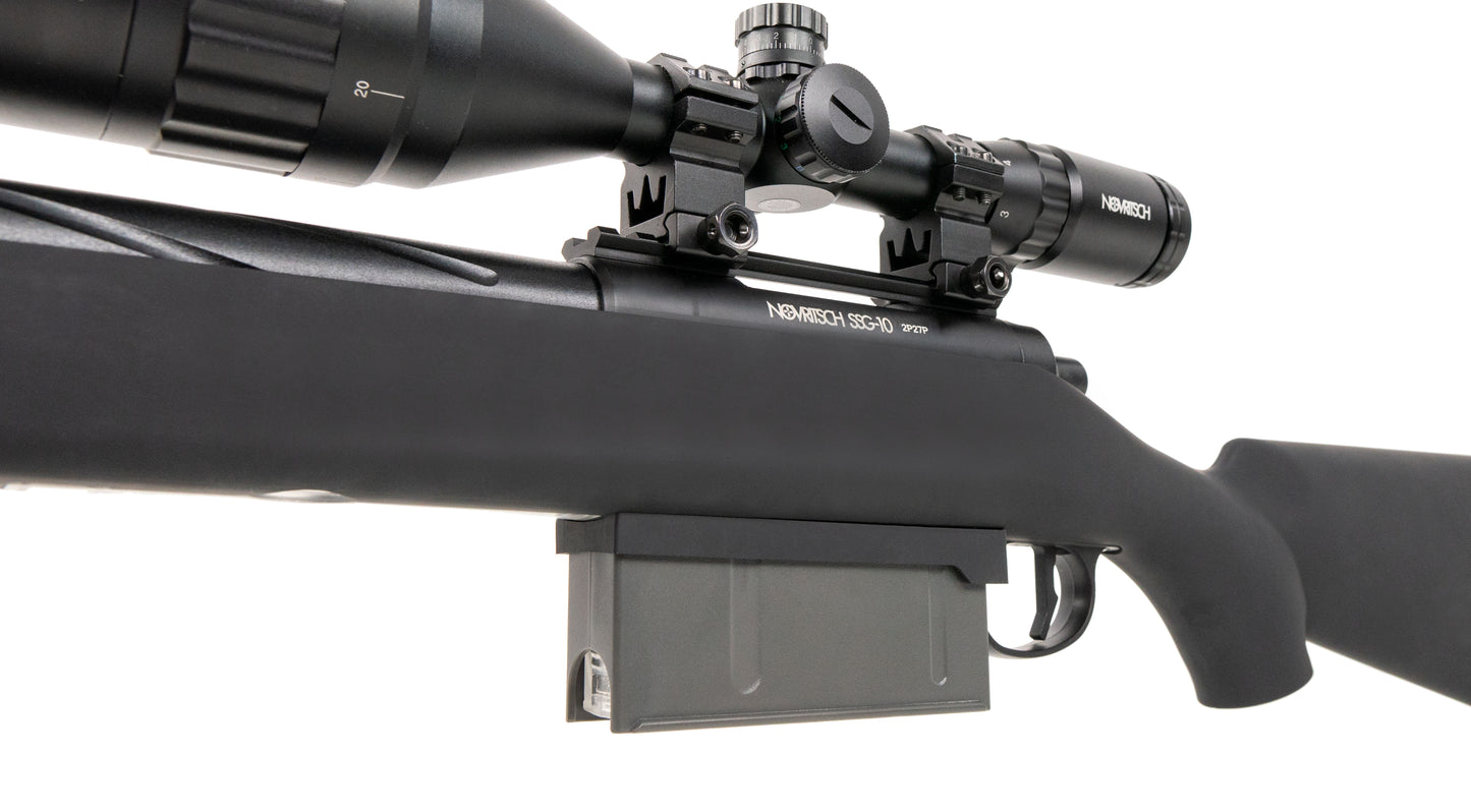 Novritsch SSG10 A1 Magazine Holder Adapter - Black