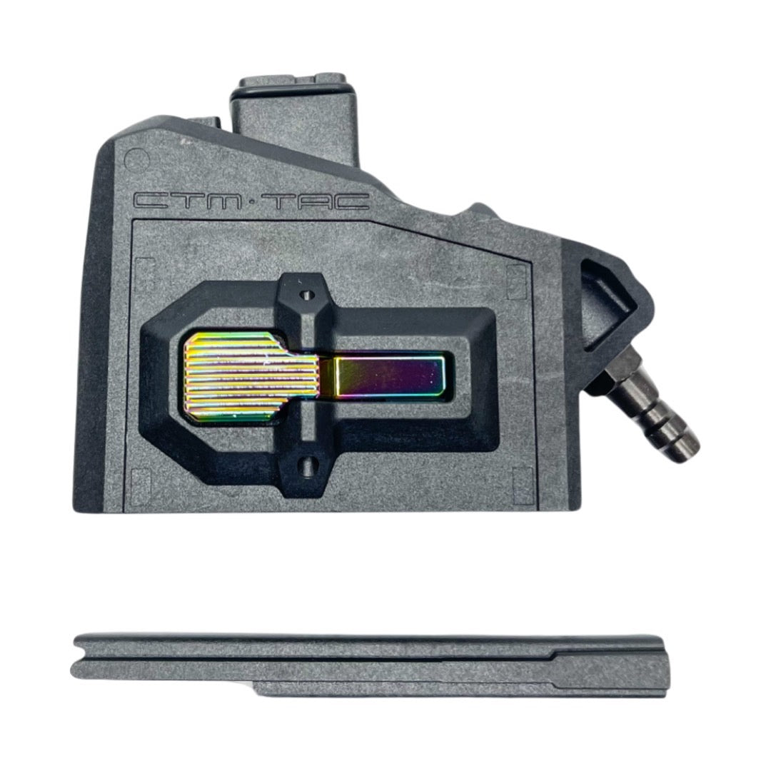 CTM HPA AAP-01 / G-Series Adapter for AEG M4 Mag - Black / Electroplated Chameleon