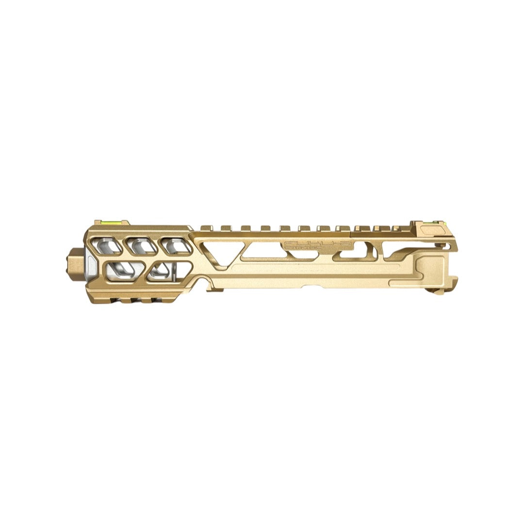 CTM FUKU-2 CNC Upper Set V2 for AAP-01, CUTOUT (Short) - Gold / Silver