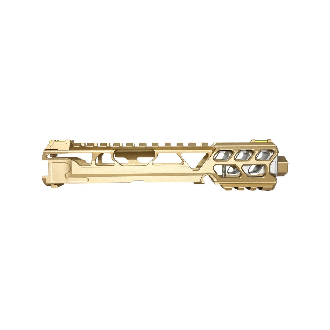 CTM FUKU-2 CNC Upper Set V2 for AAP-01, CUTOUT (Short) - Gold / Silver
