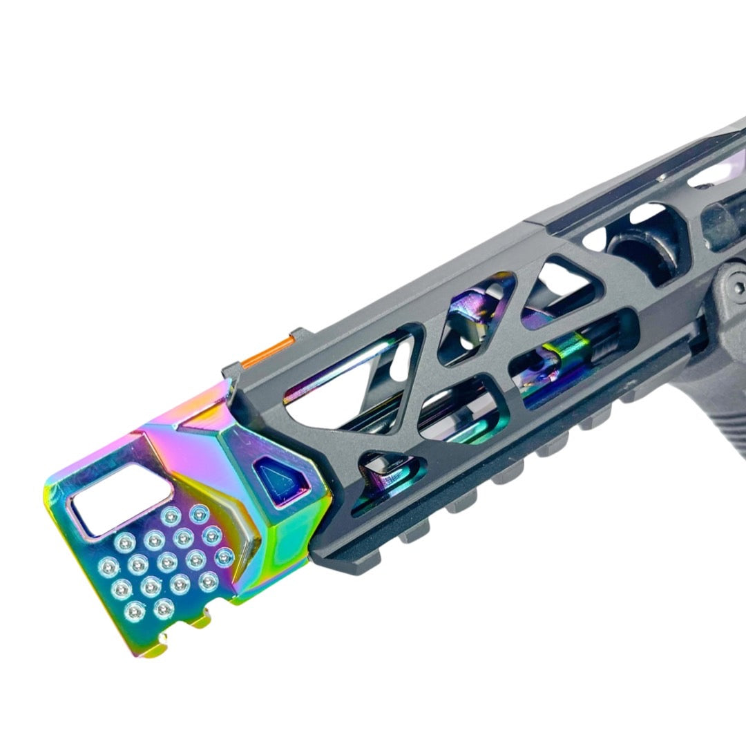 CTM Long FUKU-2 CNC Upper Set Compensator for AAP-01 - Electroplated Chameleon