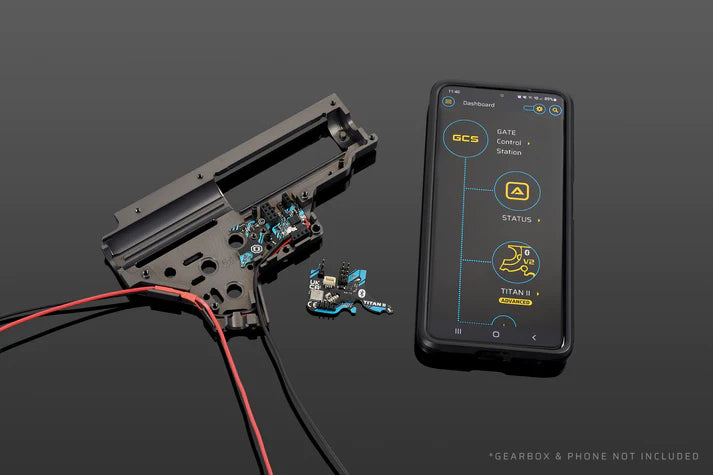 GATE TITAN II Bluetooth® EXPERT V2 ETU (AEG / HPA) - Rear Wiring