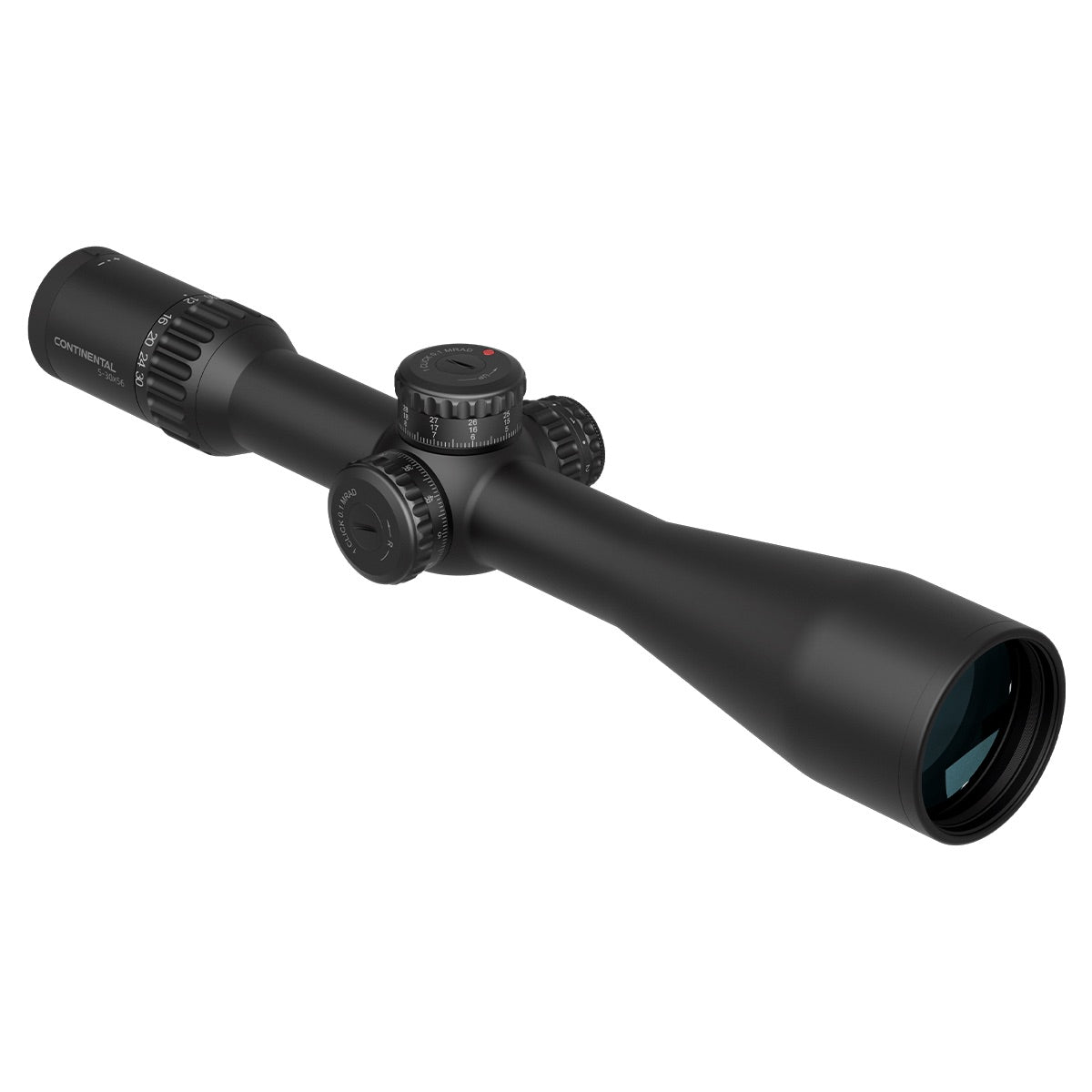 VO CONTINENTAL X6 5-30x56 VCT FFP PRS Riflescope - Black