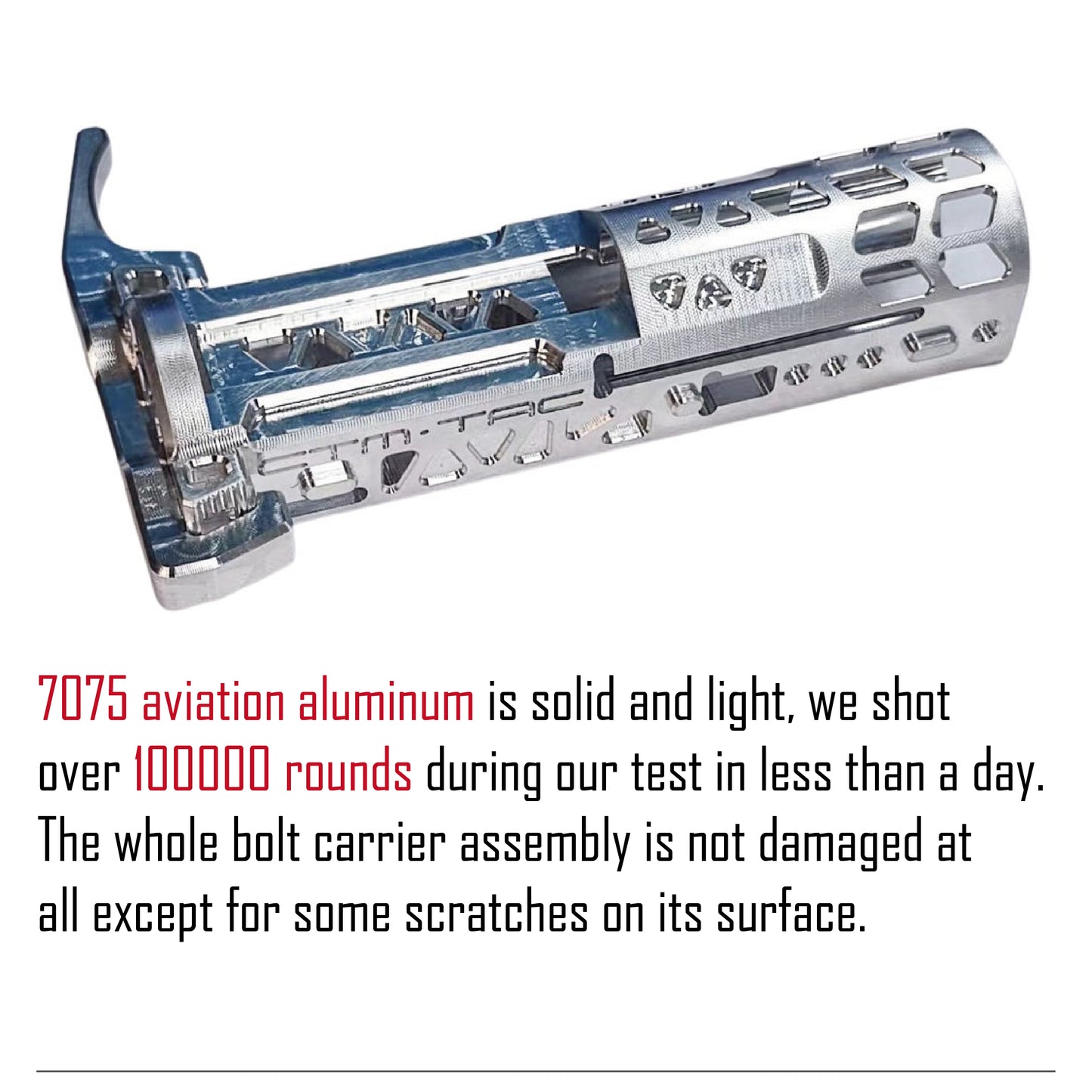 CTM ADVANCED V2 CNC Bolt for AAP-01 GBB - Purple