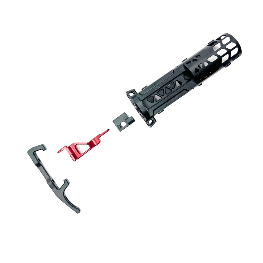 CTM ADVANCED V2 CNC Bolt for AAP-01 GBB - Silver