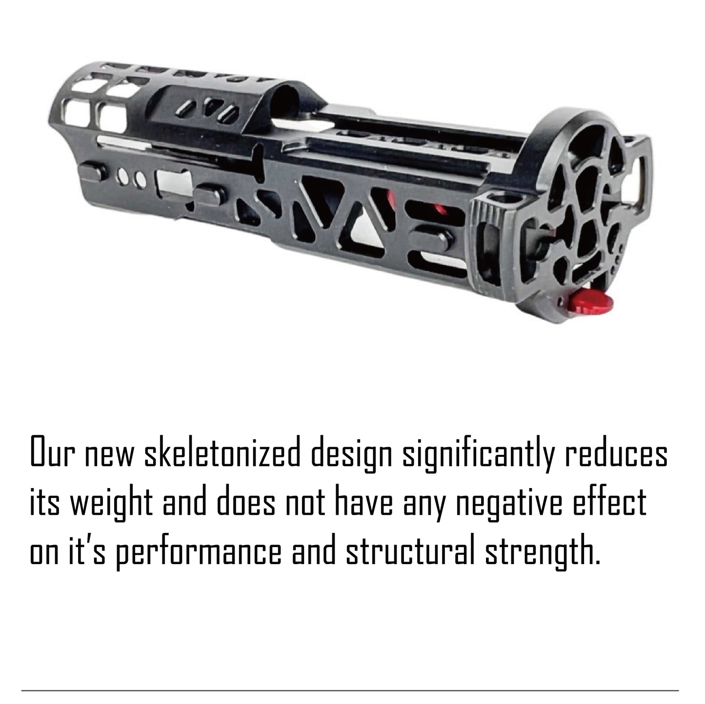 CTM ADVANCED V2 CNC Bolt for AAP-01 GBB - Black