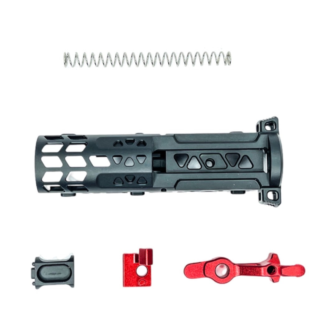 CTM ADVANCED V2 CNC Bolt for AAP-01 GBB - Black