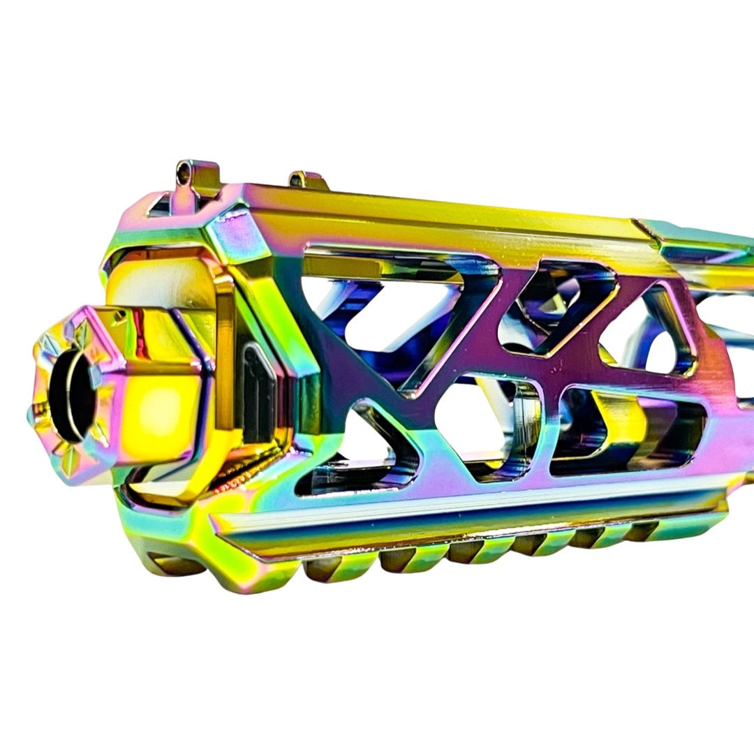 CTM FUKU-2 Skeleton CNC Upper Set for AAP-01 - Electroplated Chameleon