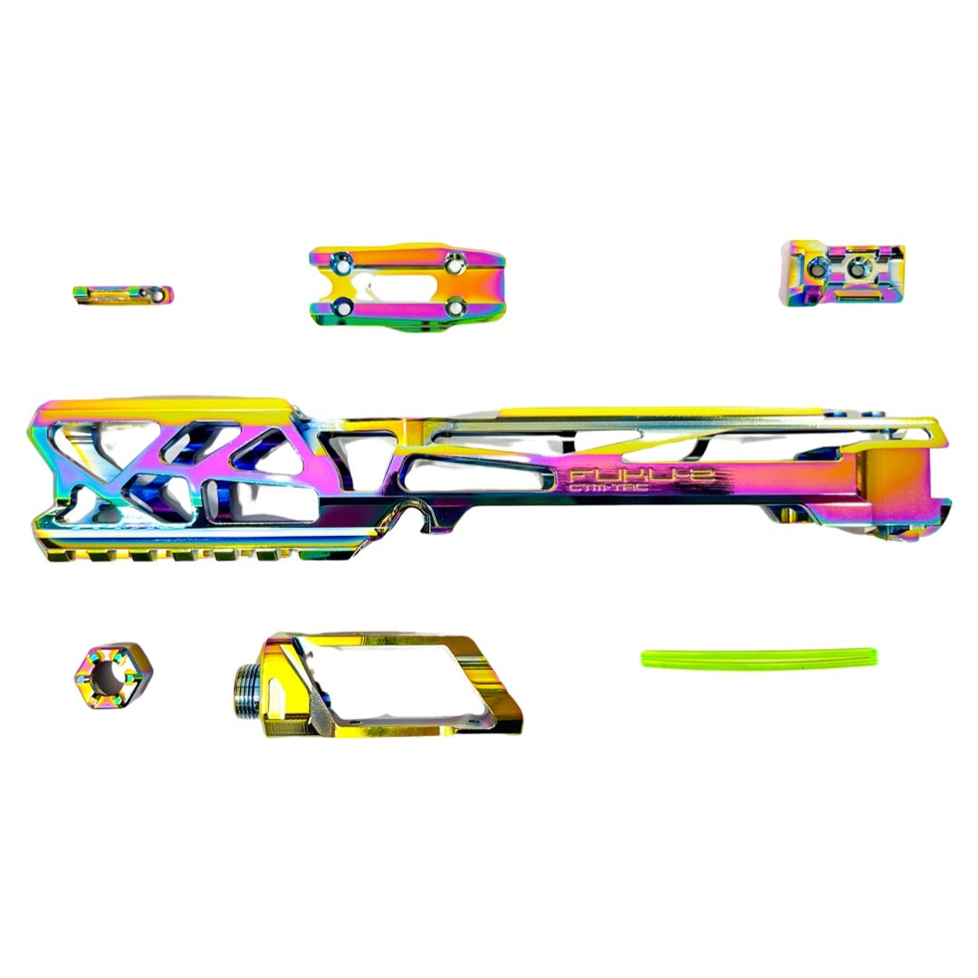 CTM FUKU-2 Skeleton CNC Upper Set for AAP-01 - Electroplated Chameleon